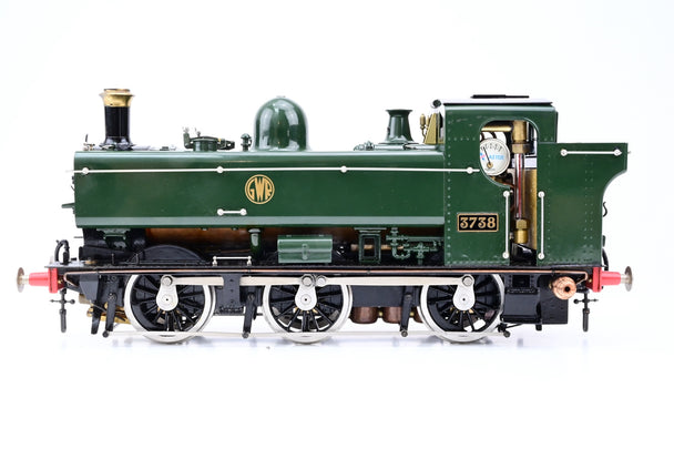 Aster Gauge 1 Live Steam (1:32 Scale) GWR 57xx Pannier Tank No.3738