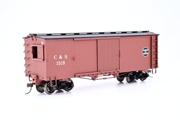 Spectrum On30 27023 'Colorado & Southern' Brown Box Car No.1215 - Boxed
