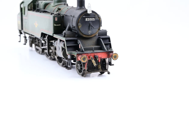 Bachmann OO Gauge 31-976 Standard 3MT Tank BR Lined Green Late Crest No.82005 - Unboxed