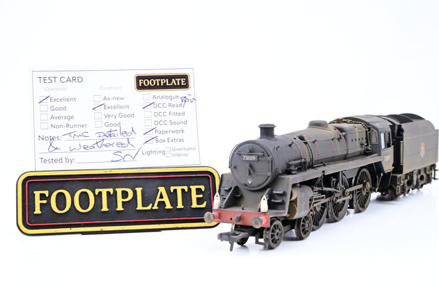 Bachmann OO Gauge 32-509 Standard 5MT BR Lined Black Early Emblem BR1B Tender No.73109 - Boxed