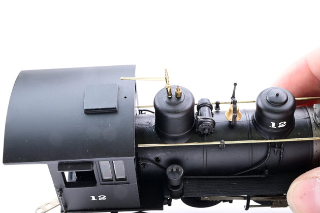 Spectrum On30 25299 Black Unlettered 2-6-0 Steam Locomotive - Boxed