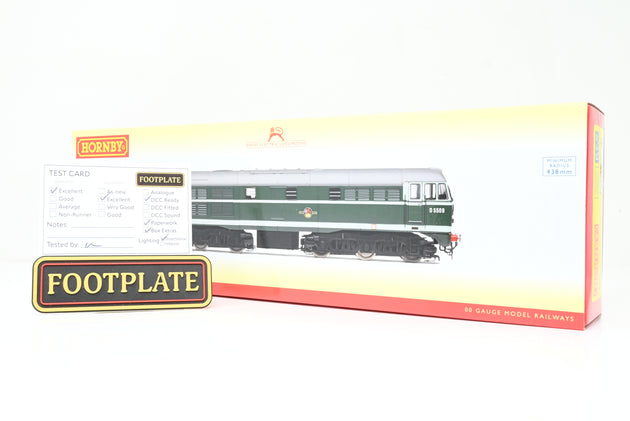 Hornby OO Gauge R3661 BR Green Class 31 A1A-A1A Diesel Locomotive No.D5509 - Boxed
