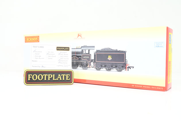 Hornby OO Gauge R3431 BR Black B12 Class Locomotive Early Emblem No.61533 - Boxed