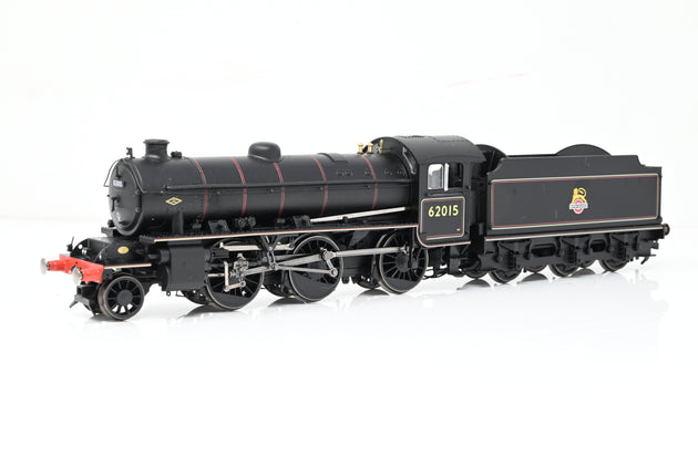 Hornby OO Gauge R3242 BR Black 2-6-0 K1 Class Locomotive Early Emblem No.62015 - Boxed