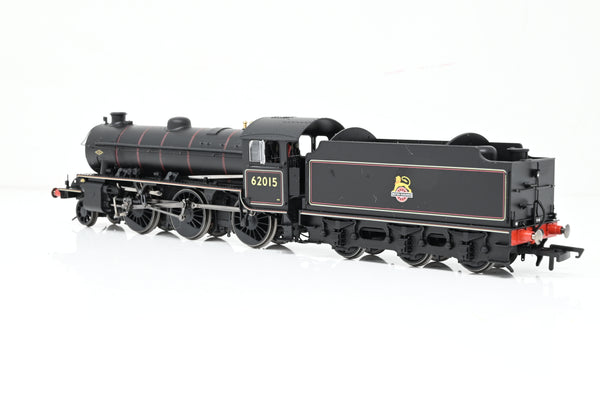 Hornby OO Gauge R3242 BR Black 2-6-0 K1 Class Locomotive Early Emblem No.62015 - Boxed