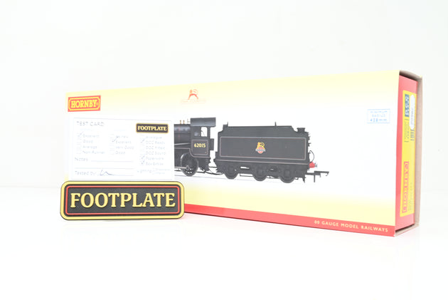 Hornby OO Gauge R3242 BR Black 2-6-0 K1 Class Locomotive Early Emblem No.62015 - Boxed