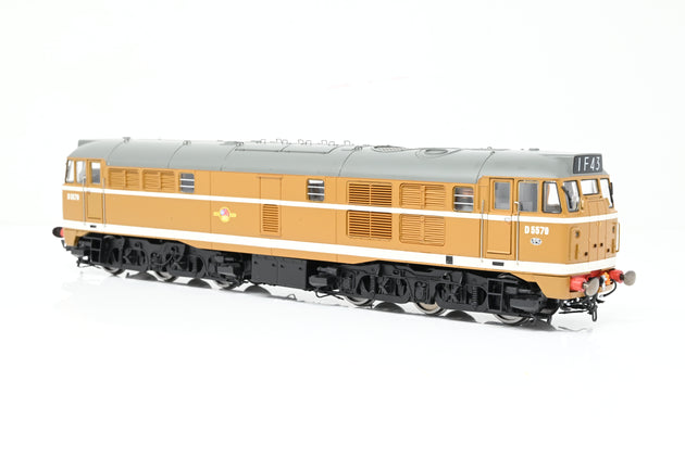 Hornby OO Gauge R3674 BR Class 31 'Golden Ochre' No.D5579 - Boxed