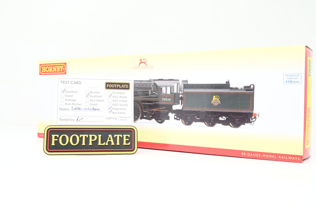 Hornby OO Gauge R3444 Early BR 4-6-2 Britannia Class Locmotive 'Thomas Hardy' No.70034 - Boxed