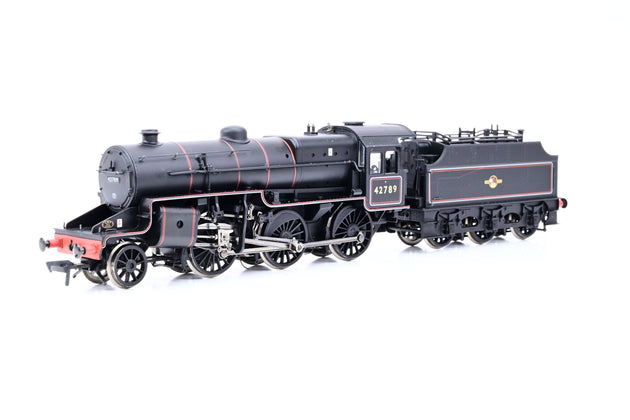 Bachmann OO Gauge 32-177 2-6-0 Crab BR Lined Black L/Crest with Coal Rail Rivetted No.42789- Boxed