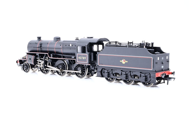 Bachmann OO Gauge 32-177 2-6-0 Crab BR Lined Black L/Crest with Coal Rail Rivetted No.42789- Boxed