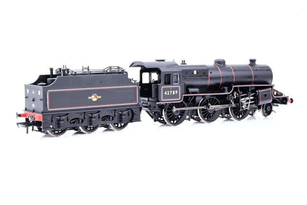 Bachmann OO Gauge 32-177 2-6-0 Crab BR Lined Black L/Crest with Coal Rail Rivetted No.42789- Boxed