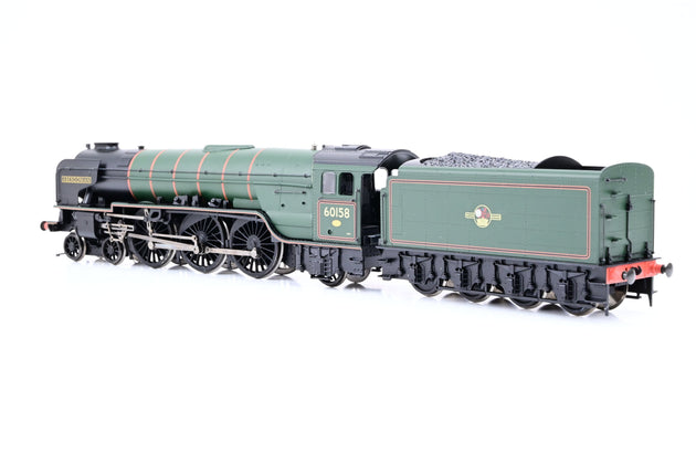 Bachmann OO Gauge 32-551 Class A1 'Aberdonian' BR Green Late Crest No.60158 - Boxed