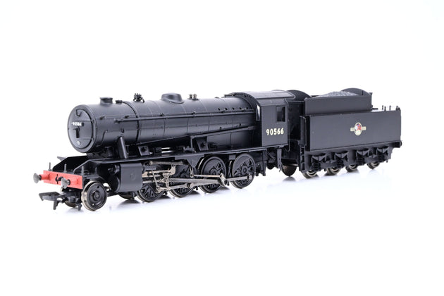Bachmann OO Gauge 32-256 WD 2-8-0 Austerity BR Black Late Crest No.90566 - Boxed