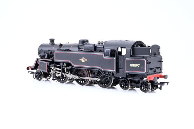 Bachmann OO Gauge 32-351 Standard Class 4MT Tank BR Black Late Crest No.80097 - Boxed