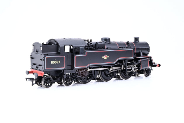 Bachmann OO Gauge 32-351 Standard Class 4MT Tank BR Black Late Crest No.80097 - Boxed