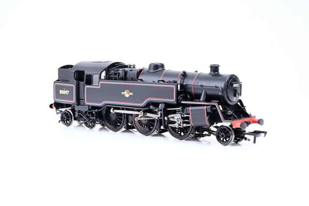 Bachmann OO Gauge 32-351 Standard Class 4MT Tank BR Black Late Crest No.80097 - Boxed
