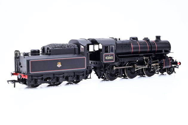 Bachmann OO Gauge 32-577 Ivatt Class 4 BR Lined Black Early Emblem No.43160 - Boxed