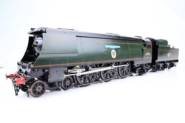 Aster Gauge 1 Live Steam (1:32 Scale)  BR Green Battle of Britain Class No.34051 'Winston Churchill' - Unsteamed