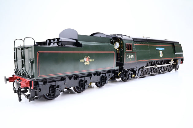 Aster Gauge 1 Live Steam (1:32 Scale)  BR Green Battle of Britain Class No.34051 'Winston Churchill' - Unsteamed