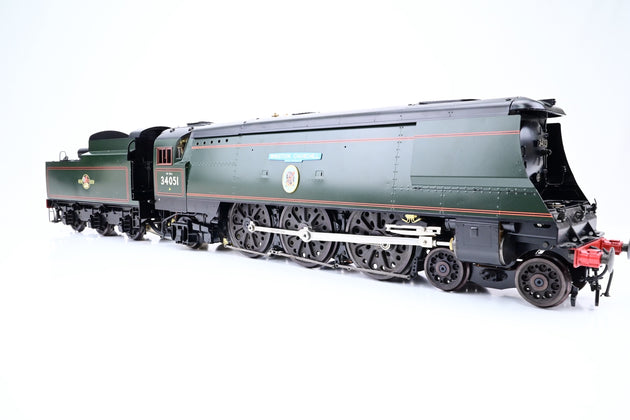 Aster Gauge 1 Live Steam (1:32 Scale)  BR Green Battle of Britain Class No.34051 'Winston Churchill' - Unsteamed