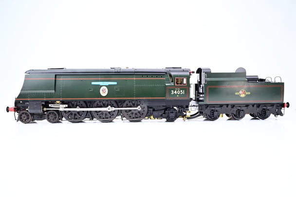 Aster Gauge 1 Live Steam (1:32 Scale)  BR Green Battle of Britain Class No.34051 'Winston Churchill' - Unsteamed