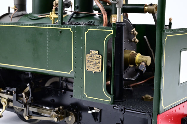 Accucraft Live Steam 7/8ths” Scale 45mm/32mm Gauge Decauville Type 1