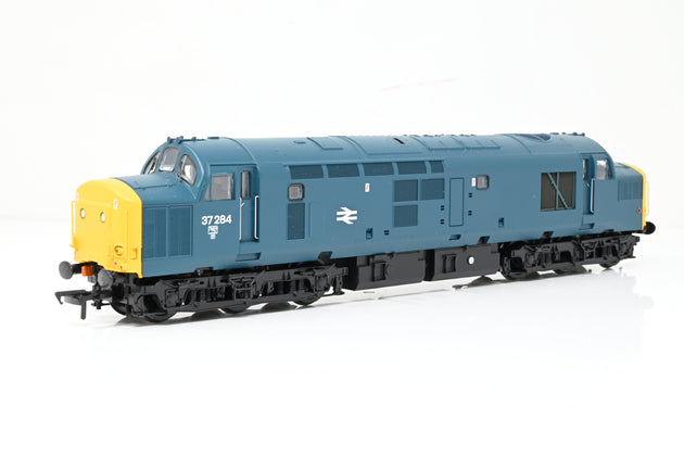 Bachmann OO Gauge 32-788 Class 37 BR Blue w/Yellow Ends 37/0 No.37284 - Boxed