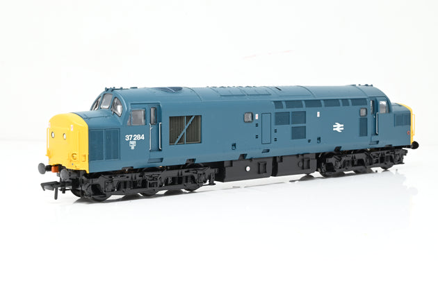 Bachmann OO Gauge 32-788 Class 37 BR Blue w/Yellow Ends 37/0 No.37284 - Boxed