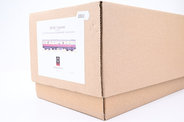 Accucraft Gauge 1 1:32 Scale BR Crimson & Cream MK1 RMB Coach No.M25045 - Boxed