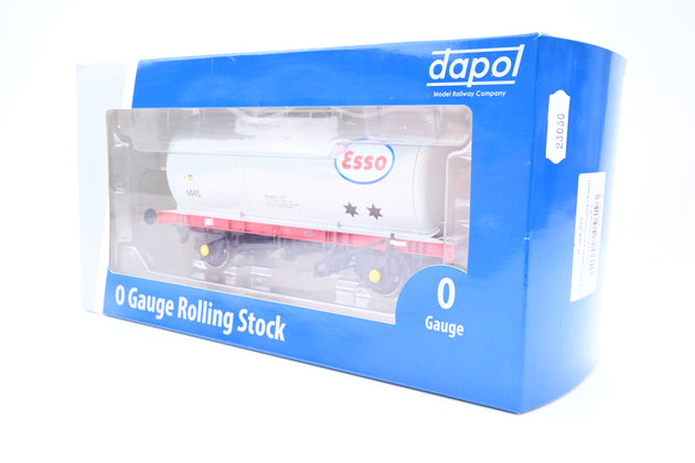 Dapol O Gauge 7F-064-010 TTA 45 Tank Wagon Esso Grey No.56235 - Boxed