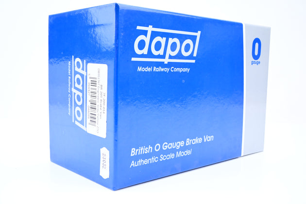 Dapol 7mm O Gauge 7F-200-014 B/Van Grey/Yellow No.DB951767 - Boxed