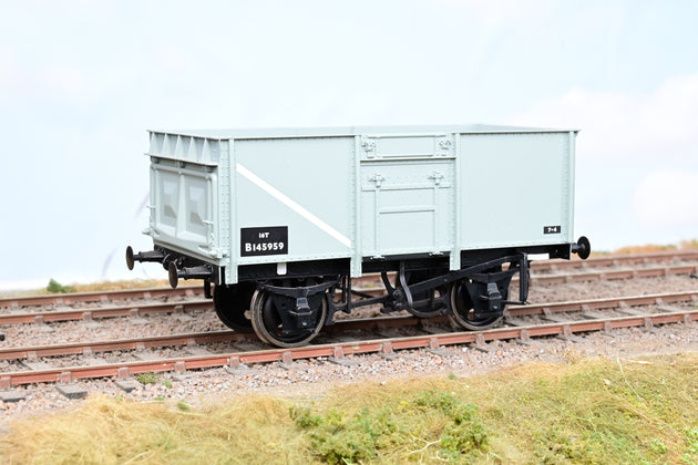Lionheart Trains 306B-5 7mm O Gauge Grey 16T Diagram 1/109 Riveted Mineral Wagon No.B145959 - Boxed