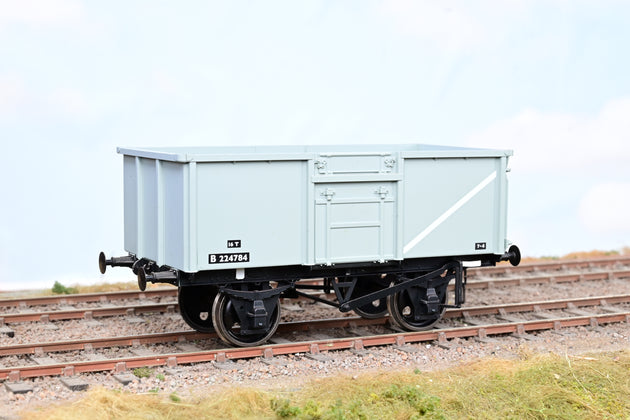 Lionheart Trains 301B-4 7mm O Gauge Grey 16T Diagram 1/109 Riveted Mineral Wagon No.B224784 - Boxed