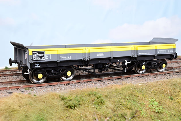 Dapol 7mm O Gauge 7F-043-008 Turbot Bogie Ballast Wagon Engineers Dutch Livery No.DB978115 - Boxed