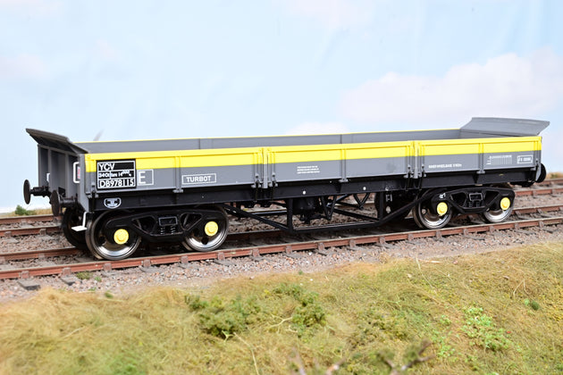 Dapol 7mm O Gauge 7F-043-008 Turbot Bogie Ballast Wagon Engineers Dutch Livery No.DB978115 - Boxed