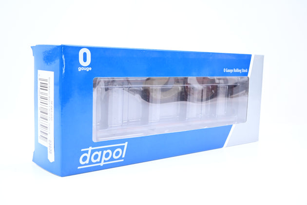 Dapol O Gauge 7F-061-012 Bogie Bolster Wagon E Steam Bauxite No.W3413DL - Boxed