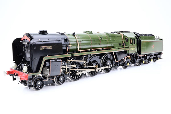Bowande Gauge 1 1:32 Live Steam BR Green Britannia Class No.70019 'Lightning' with Fosworks RC