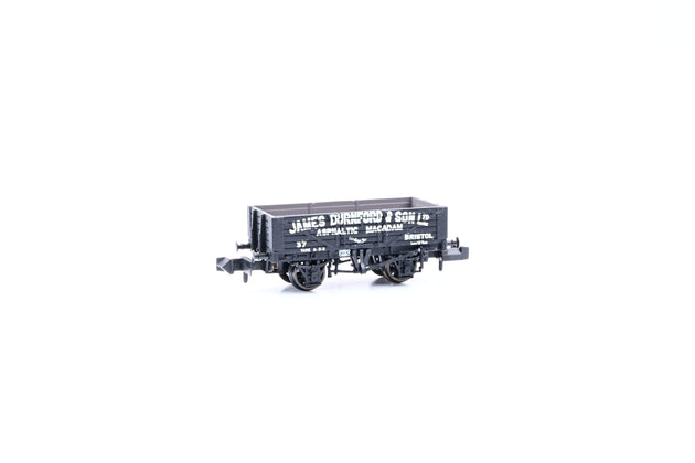 Graham Farish N Gauge 377-050 5 Plank Open Wagon James Dunfold - Boxed