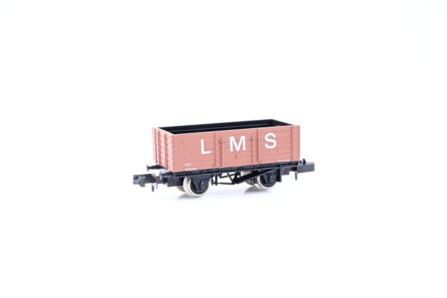 Graham Farish N Gauge 2112 7 Plank Open Wagon Pritchard 6 - Boxed