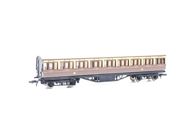 Graham Farish N Gauge Rake of 3 GWR Compartment Coaches - Boxed