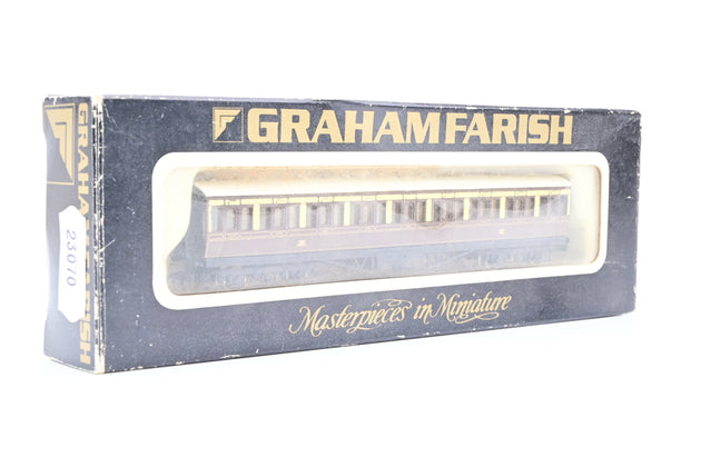 Graham Farish N Gauge Rake of 3 GWR Compartment Coaches - Boxed