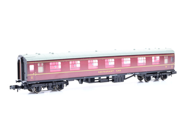 Graham Farish N Gauge 374-801A BR Maroon RFO Restaurant Car No.M6 - Boxed