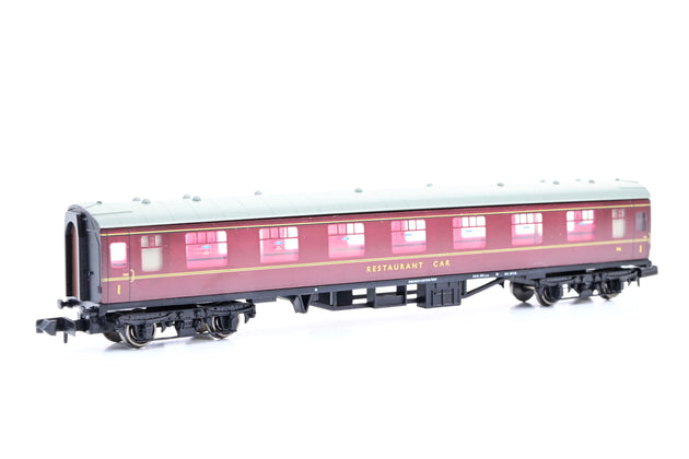 Graham Farish N Gauge 374-801A BR Maroon RFO Restaurant Car No.M6 - Boxed