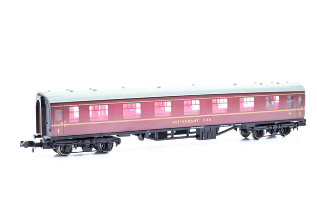 Graham Farish N Gauge 374-801A BR Maroon RFO Restaurant Car No.M6 - Boxed