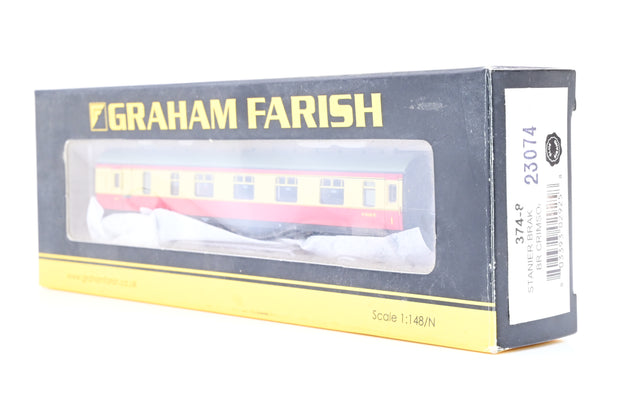 Graham Farish N Gauge 0684 BR Chocolate & Cream MK1 SK No.W24807 - Boxed