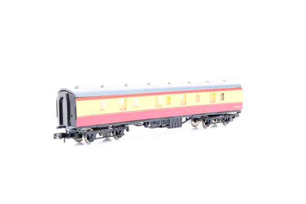 Graham Farish N Gauge 0775 BR MK1 BG Crimson & Cream W8065 - Boxed