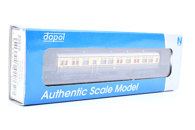 Dapol N Gauge 2P-004-06 GWR Autocoach No.187 - Boxed