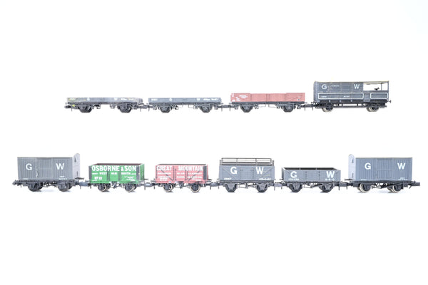 Peco N Gauge Assortment of 11 Wagons - Unboxed