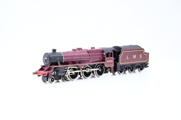 Graham Farish N Gauge LMS Maroon Class Black 5 No.4806 - Part Boxed