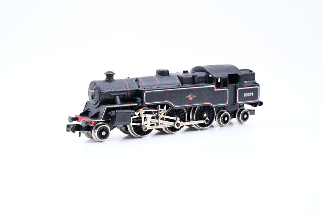 Graham Farish N Gauge 1656 BR Black Standard 4MT No.80079 - Boxed